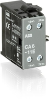 Контакт дополнительный CA6-11E боковой установки для миниконтактров В6 В7 - GJL1201317R0002 ABB аналоги, замены