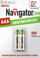 Аккумулятор 94 461 NHR-800-HR03-BP2 (блист.2шт) Navigator 94461 17103 купить в Москве по низкой цене