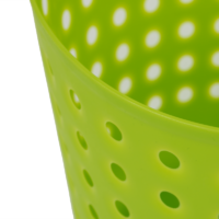 Корзинка Soft 20.61×22.21×17.4 см 4.1 л пластик цвет зелёный BEROSSI