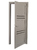 Дверь межкомнатная Астерия глухая Hardflex ламинация цвет серый жемчуг 90х200 см (с замком и петлями) МАРИО РИОЛИ