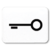 Окошко с символом для KO-клавиш символ ключ белое JUNG 33TWW