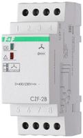 Реле контроля наличия фаз CZF-2B (монтаж на DIN-рейке 35мм 3х400/230+N 8А 1Z IP20) F&F EA04.003.002 Евроавтоматика ФиФ