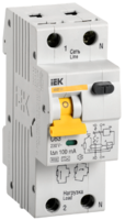 Выключатель автоматический дифференциального тока 2п (1P+N) C 63А 100мА тип A 6кА АВДТ-32 IEK MAD22-5-063-C-100 (ИЭК)