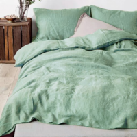 Комплект постельного белья Capriccio Grass двуспальный полисатин зеленый