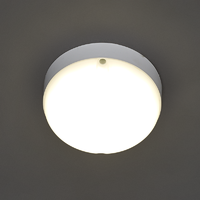 Светильник ЖКХ светодиодный Volpe Q293 15 Вт IP65, накладной, круг, нейтральный белый свет, цвет Uniel