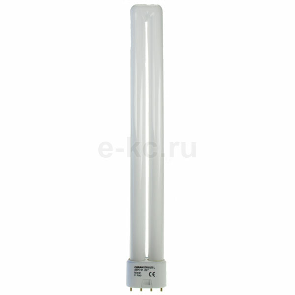 Лампа энергосберегающая КЛЛ 24Вт 2G11 830 U образная DULUX L .