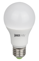 Лампа светодиодная PPG A60 Agro 9Вт грушевидная матовая E27 IP20 для растений frost JazzWay 5002395