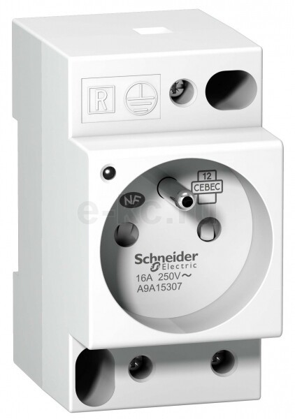  щитовая iPC DIN 2П+T 16A 250В с индикацией | A9A15307 Schneider .