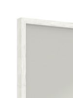 Зеркало декоративное Вега прямоугольник 50x70 см цвет белый антик INSPIRE