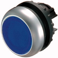 Головка управляющая кнопки с подсветкой M22-DL-B EATON 216931 без фиксации синий аналоги, замены