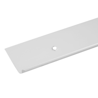 Планка для столешницы торцевая под 3D кромку 0.4 см цвет матовый хром аналоги, замены