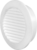 Решётка вентиляционная Equation D58 мм полистирол цвет белый