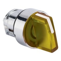 Исполнительный механизм переключателя ХB4 желтый на 2 положения с фиксацией, подсветкой короткой ручкой EKF PROxima | XB4BD2FL-Y купить в Москве по низкой цене