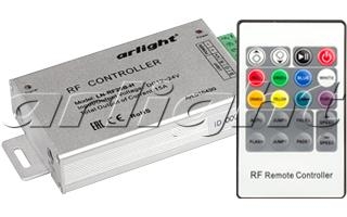Контроллер LN-RF20B-H (12-24V,180-360W, ПДУ 20кн) (ARL, IP20 Металл, 1 год) - 016499 Arlight цена, купить
