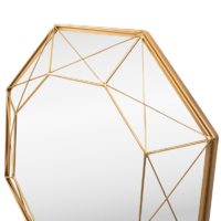 Зеркало декоративное «Filar» круг 50 см цвет золотой INSPIRE