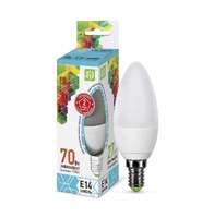 Лампа светодиодная LED-Свеча-standard 7.5Вт свеча 4000К нейтр. бел. E14 675лм 160-260В ASD 4690612003931 LLT