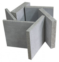 Цементно-стружечная плита ЦСП 10 мм 1590х1250 1.98 м²