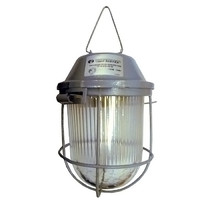 Светильник для ЖКХ под лампу НСП 02-100-002 IP52 корпус с решеткой серый | 1005550306 Элетех