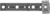 Анкерная пластина Rehau с поворотным узлом 150x25x1.2