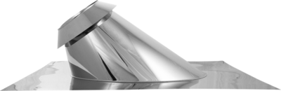 Крышная разделка угловая Corax 430/0.5 мм D210 КОРАКС