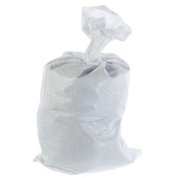 Мешок для мусора 55x95 см ткань/пропилен белый