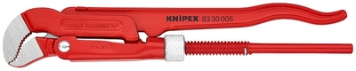 Ключ трубный 1/2 S-образные тонкие губки 35 мм (1 1/2) L-245 Cr-V многоэтапная закалка в масле KN-8330005 KNIPEX d35мм аналоги, замены
