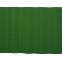 Лента бордюрная декоративная «Гофра» высота 20 см цвет хаки Протэкт