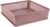 Лоток с крышкой 31x31x9 см 7.3 л полипропилен цвет розовый ПОЛИМЕРБЫТ