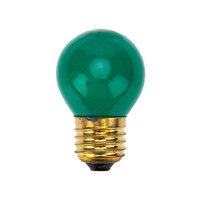 Лампа профессиональная накаливания декоративная ДШ цветная 10 Вт E27 для BL зеленый штук - 401-114 NEON-NIGHT