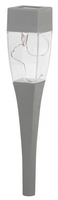 Светильник садовый SL-SS38-GLOW-2 38см на солнечной батарее сталь пластик сер. ЭРА Б0032578 (Энергия света) Cветильник декоративный см купить в Москве по низкой цене