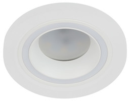 Встраиваемый светильник декоративный DK90 WH MR16/GU5.3 белый ЭРА - Б0054358 (Энергия света)