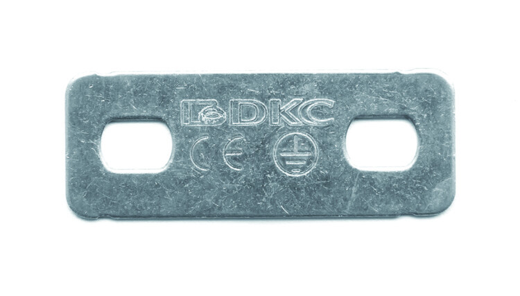 Никелированная пластина для заземления PTCE - 37501 DKC (ДКС .