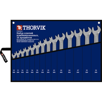 Набор ключей гаечных комбинированных Thorvik CWS0014 в сумке от 10 до 32 мм 14 предметов 52047