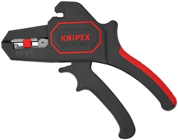 Инструмент для снятия изоляции (стриппер) Knipex KN-1262180 180 мм Стриппер автоматический зачистка 02-6мм 24-10) рез кабеля 25мм рукоятки с зоной мягкого пластика надежного хвата d аналоги, замены