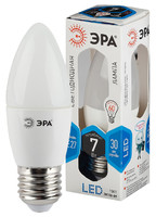 Лампа светодиодная Эра LED B35-7W-840-E27 (диод, свеча, 7Вт, нейтр, E27), - Б0020540 (Энергия света)