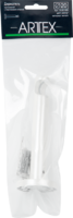 Держатель однорядный с пластиковой вставкой 2 см цвет жемчуг ARTTEX
