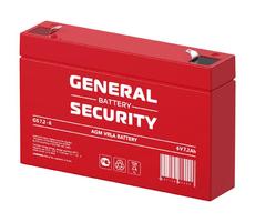 Аккумулятор 6В 7.2А.ч General Security GS7.2-6 цена, купить