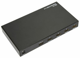 Делитель гнездо HDMI на 4 гнезда HDMI, металл | 17-6902 REXANT