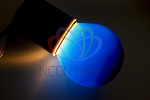 Лампа профессиональная накаливания декоративная ДШ цветная 10 Вт E27 для BL синяя штук - 401-113 NEON-NIGHT колба купить в Москве по низкой цене