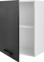 Шкаф навесной Виль 50x67.6x28.6 см МДФ цвет графит