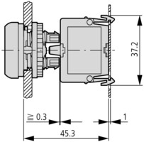 Элемент контактный болтовое соединение крепление на монтажное основание 1 замыкающий контакт, M22-KC10 - 216380 EATON