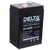 Аккумулятор для прожекторов 4В 4.5А.ч Delta DT 4045 купить в Москве по низкой цене