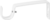 Держатель однорядный простой 2 см цвет жемчуг ARTTEX
