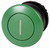 Головка кнопки грибовидная, без фиксации, цвет зеленый, черное лицевое кольцо, M22S-DP-G-X1 - 216723 EATON