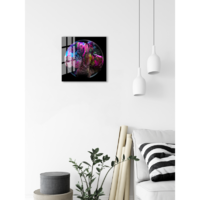 Картина на стекле «Космо» 40x40 см цвет фиолетовый