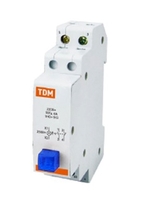 Выключатель кнопочный c фиксацией и индикацией ВК-47M 1НО;1НЗ синий | SQ0214-0019 TDM ELECTRIC цена, купить