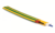 Термоусаживаемая огнестойкая трубка 9.5/4.7мм желто-зеленый | 2NF20195GY DKC (ДКС)