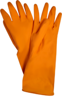 Перчатки Фрекен Бок «Оптима» латексные с хлопковым напылением размер L