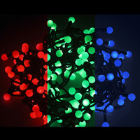 Гирлянда профессиональная LED - шарики RGB d23мм 10м 303-519 NEON-NIGHT