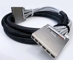 Сборка кабельная медная претерминированная с кассетами на обоих концах кат. 6A экранир. LSZH 15м PPTR-CT-CSS/C6AS-D-CSS/C6AS-LSZH-15M-GY сер. Hyperline 425821 цена, купить